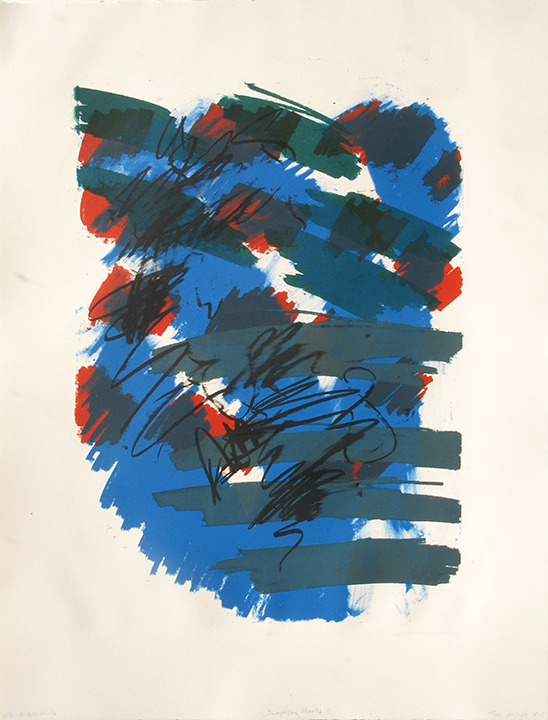 Tim Dayhuff Advanced Print. Tim Dayhuff. Lithograph. 2015.