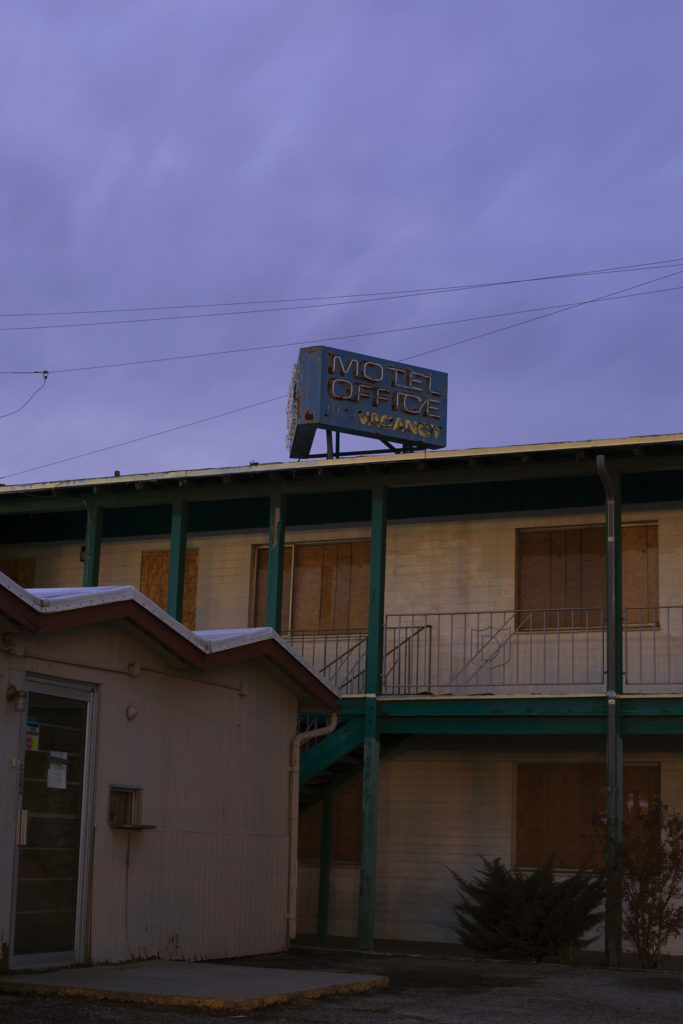 Motel - Araceli Haslam, inkjet print