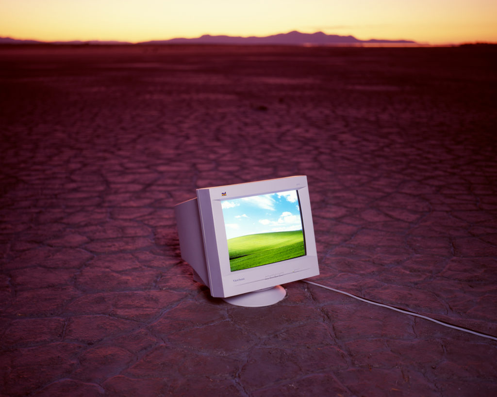 Screentime - Douglas Tolman, inkjet print, 40&quot; x 50&quot;