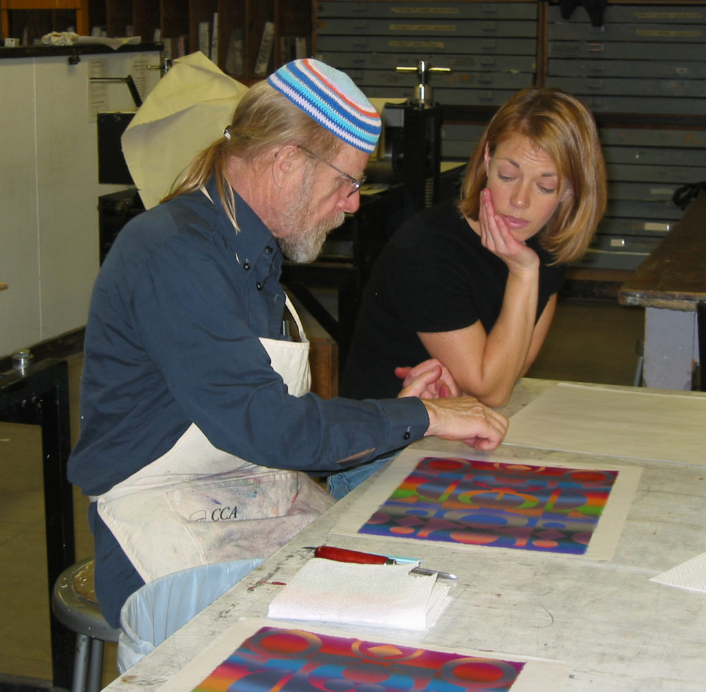 Printmaking workshop with Juergen Strunck