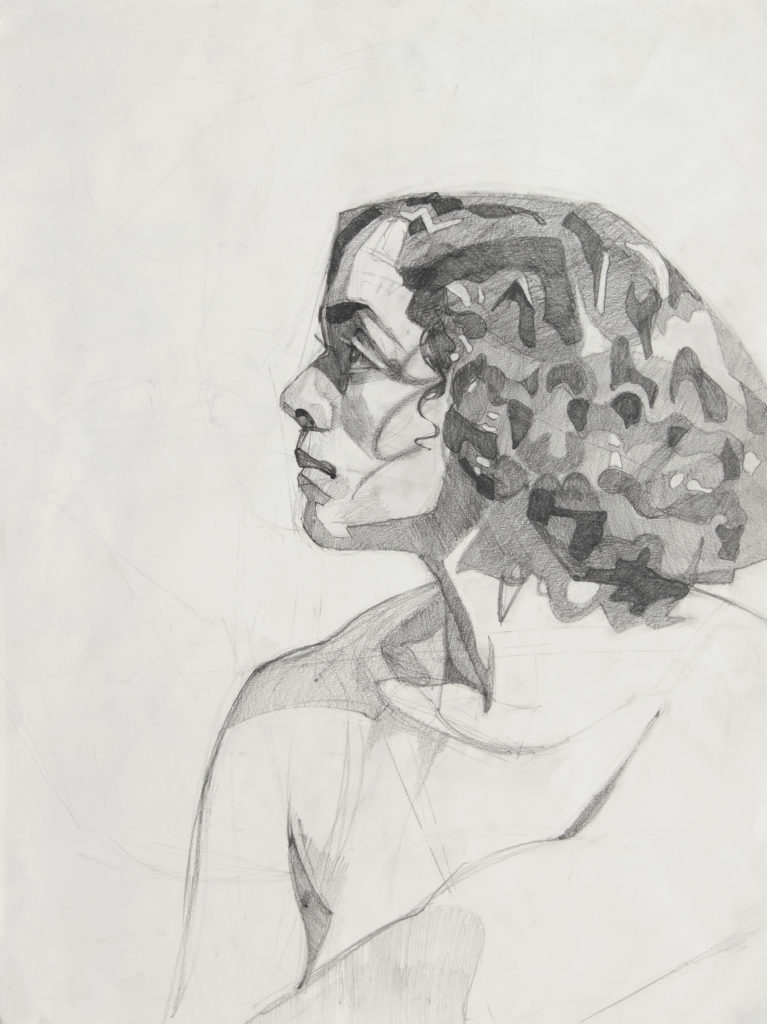 Helena - Susannah Mecham, graphite