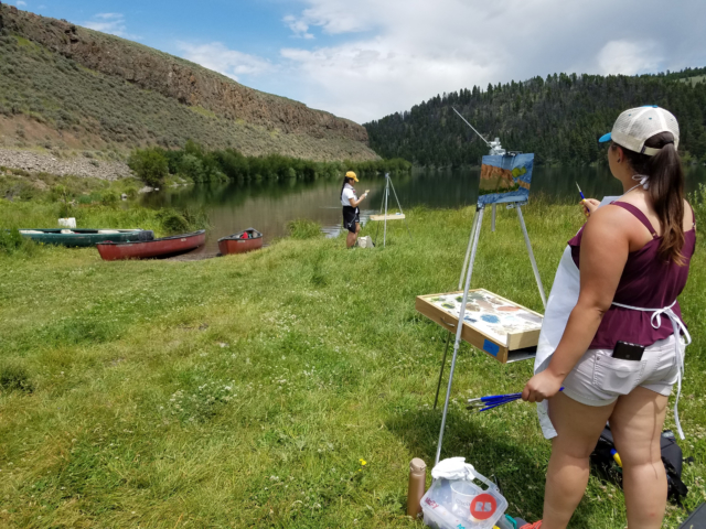 Taft Nicholson class in Montana, 2019