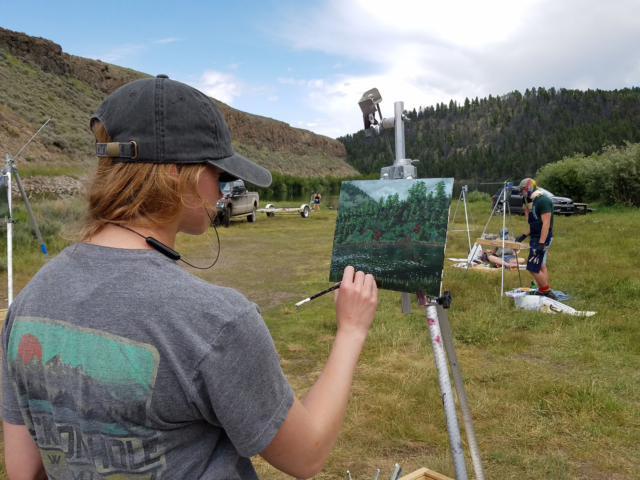 Taft Nicholson class in Montana, 2019