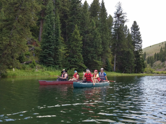 Taft Nicholson class in Montana, 2019