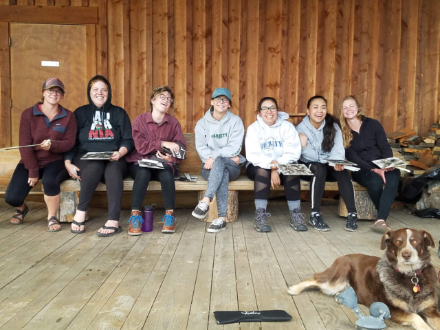 Taft Nicholson class in Montana, 2019