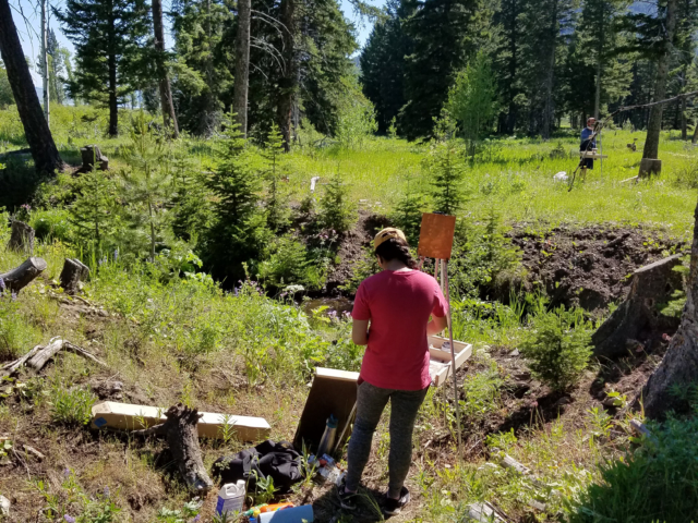 Taft Nicholson class in Montana, 2019