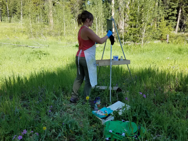 Taft Nicholson class in Montana, 2019