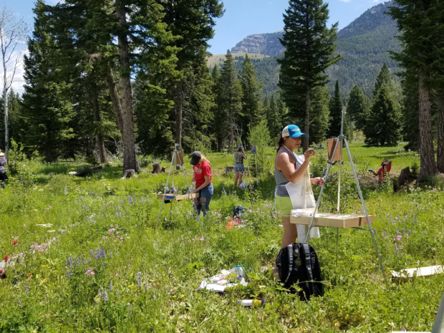 Taft Nicholson class in Montana, 2019