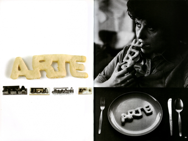 Art Cookie; Regina Silveira, 1976 CE, metal and cake dough, 2 x 15 x 6cm / photographs