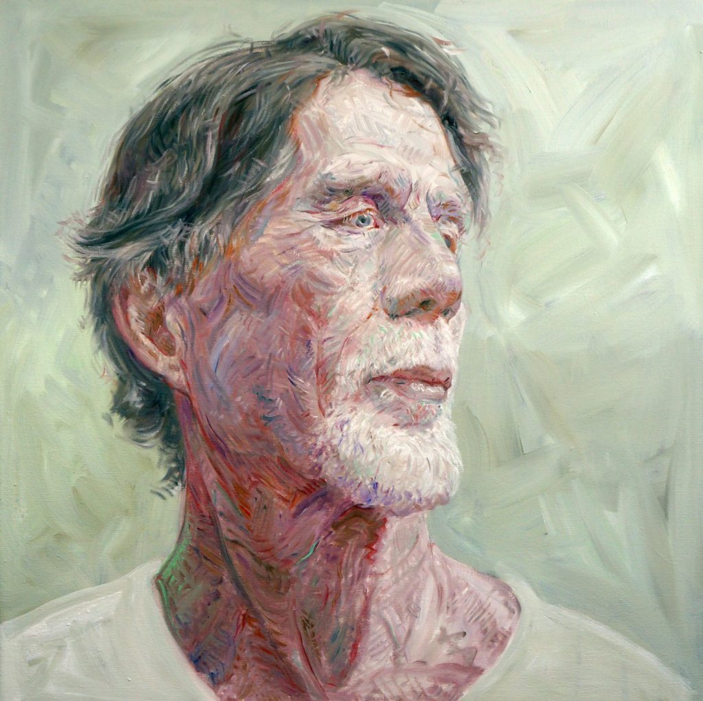 John II, Oil on Canvas, 24 x 24 inches, 2017
