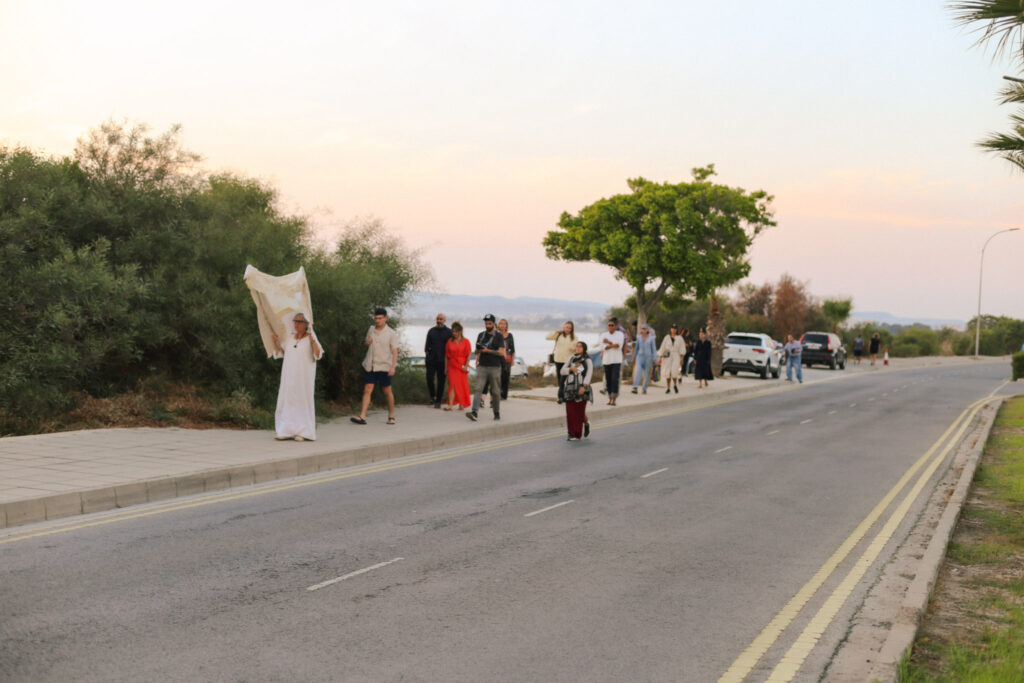 Prof. Beth Krensky during her performance in Cyprus