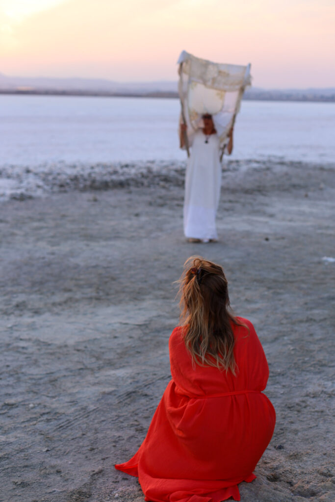 Prof. Beth Krensky during her performance in Cyprus