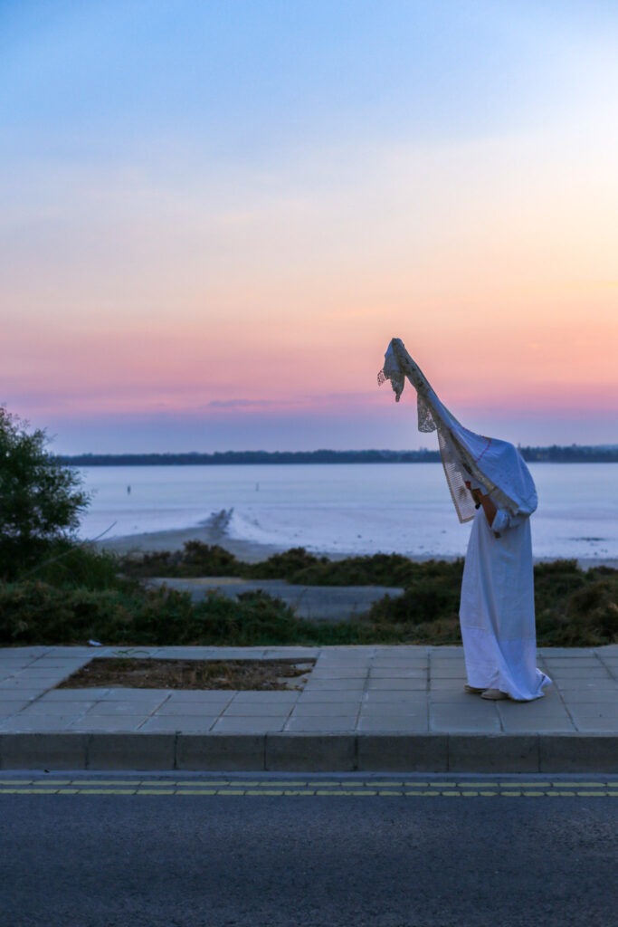 Prof. Beth Krensky during her performance in Cyprus