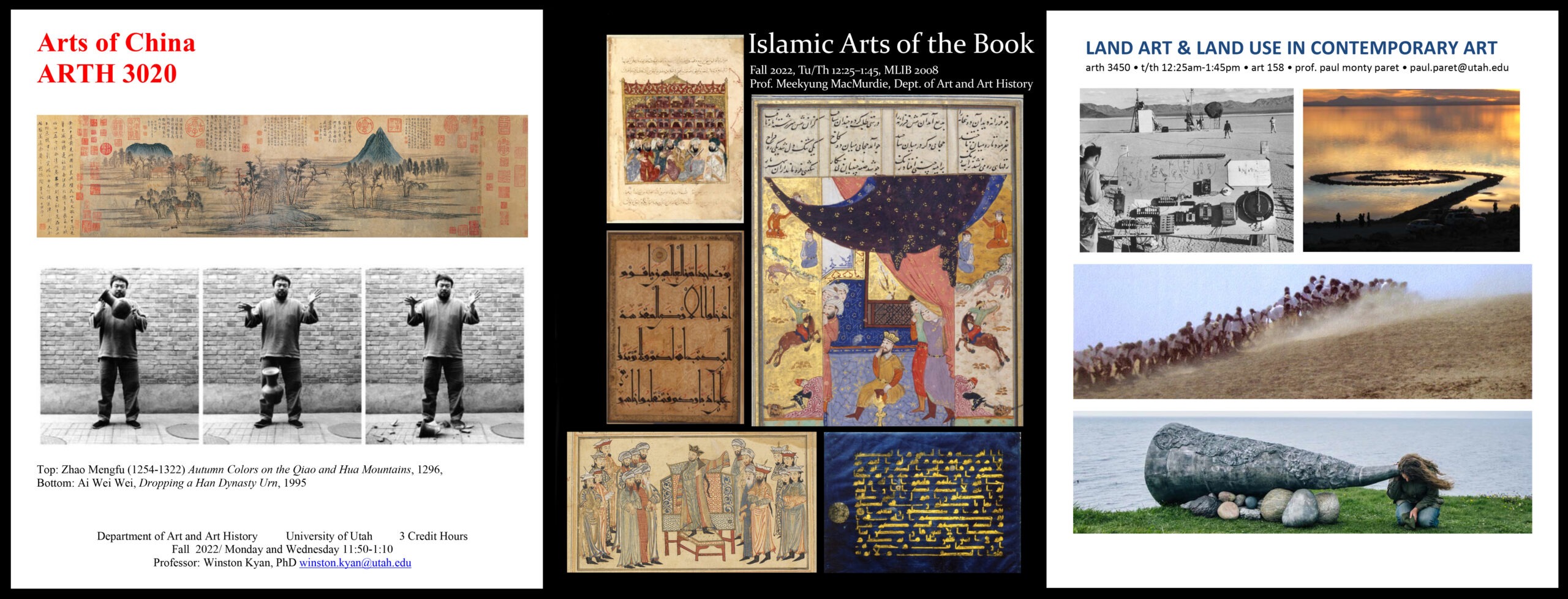 Check out these Art History courses for fall! – Department of Art & Art