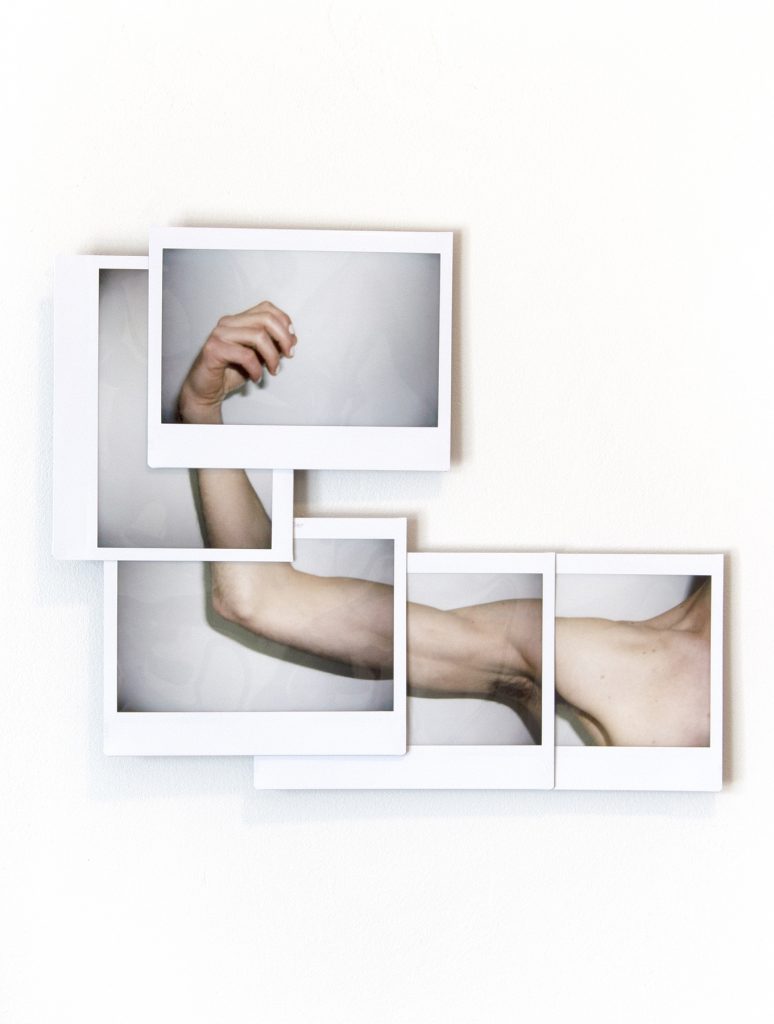 Arm Study #1, Nate Francis, 2020, Instax Wide Instant Film, 10x8”