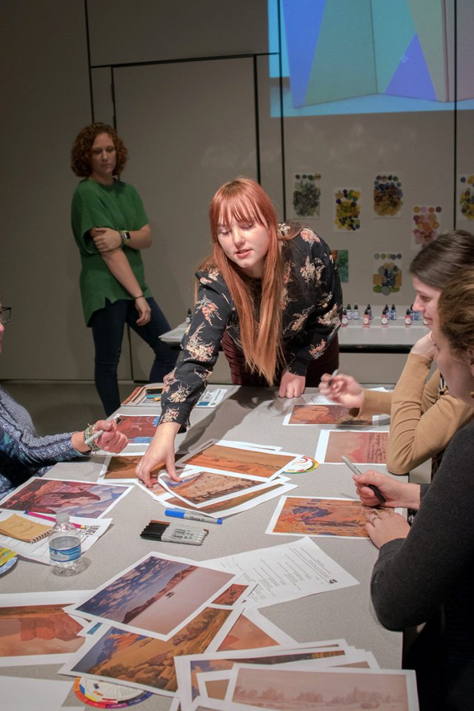 Art Teaching Educators Night at UMFA