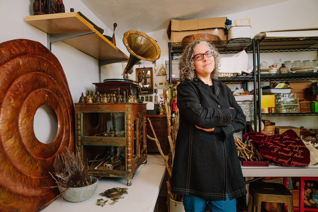 Image of Beth Krensky standing in her studio