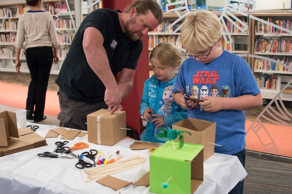 Utah Museum of Fine Arts ACME event at the Glendale Public Library