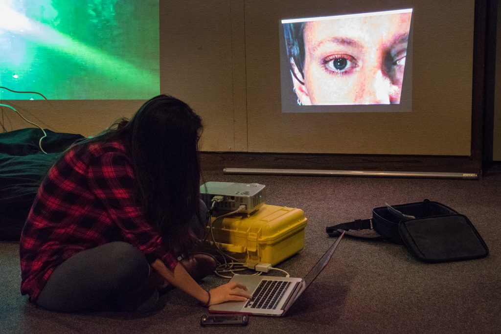 Visiting Artist Dawn Stoppiello Workshop with Students