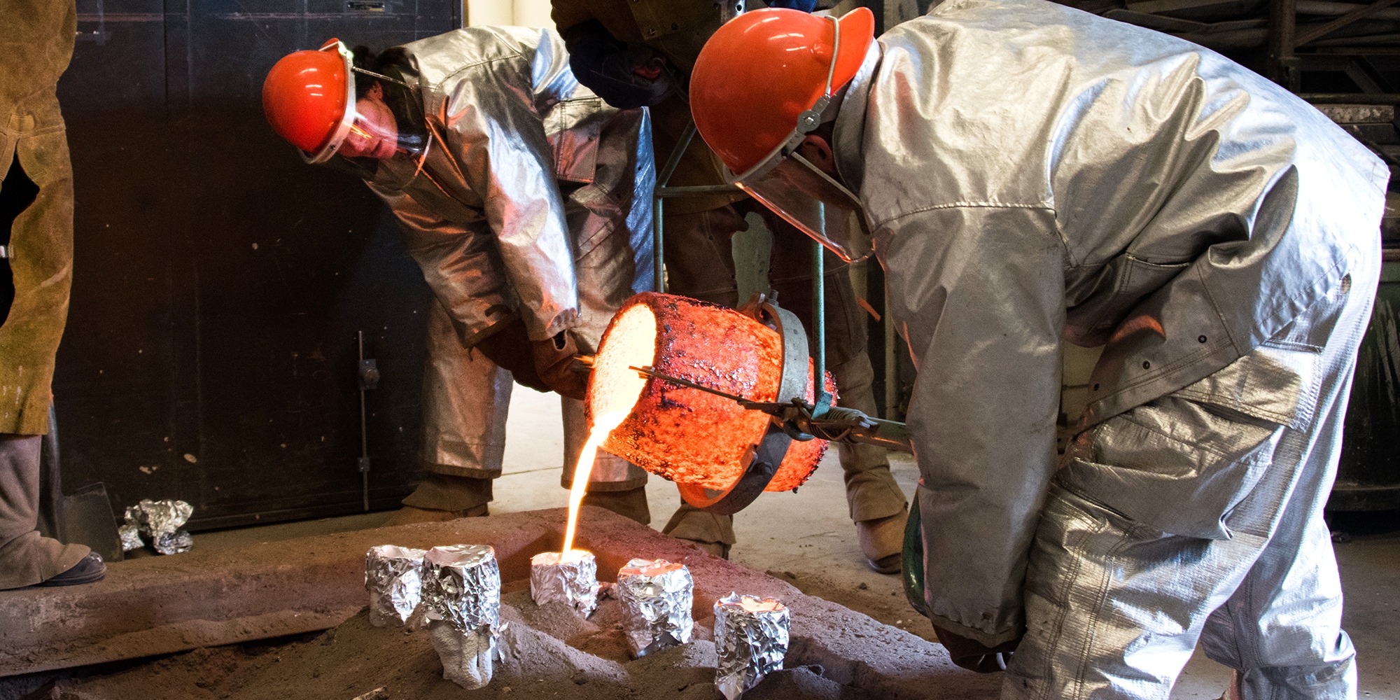 Bronze Pour