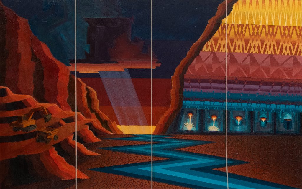 CMES Mural Walking in Beauty, 2020