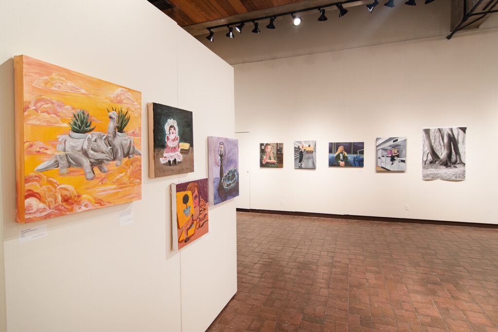 Painting and Drawing Exhibition, Gittins Gallery, Fall 2021