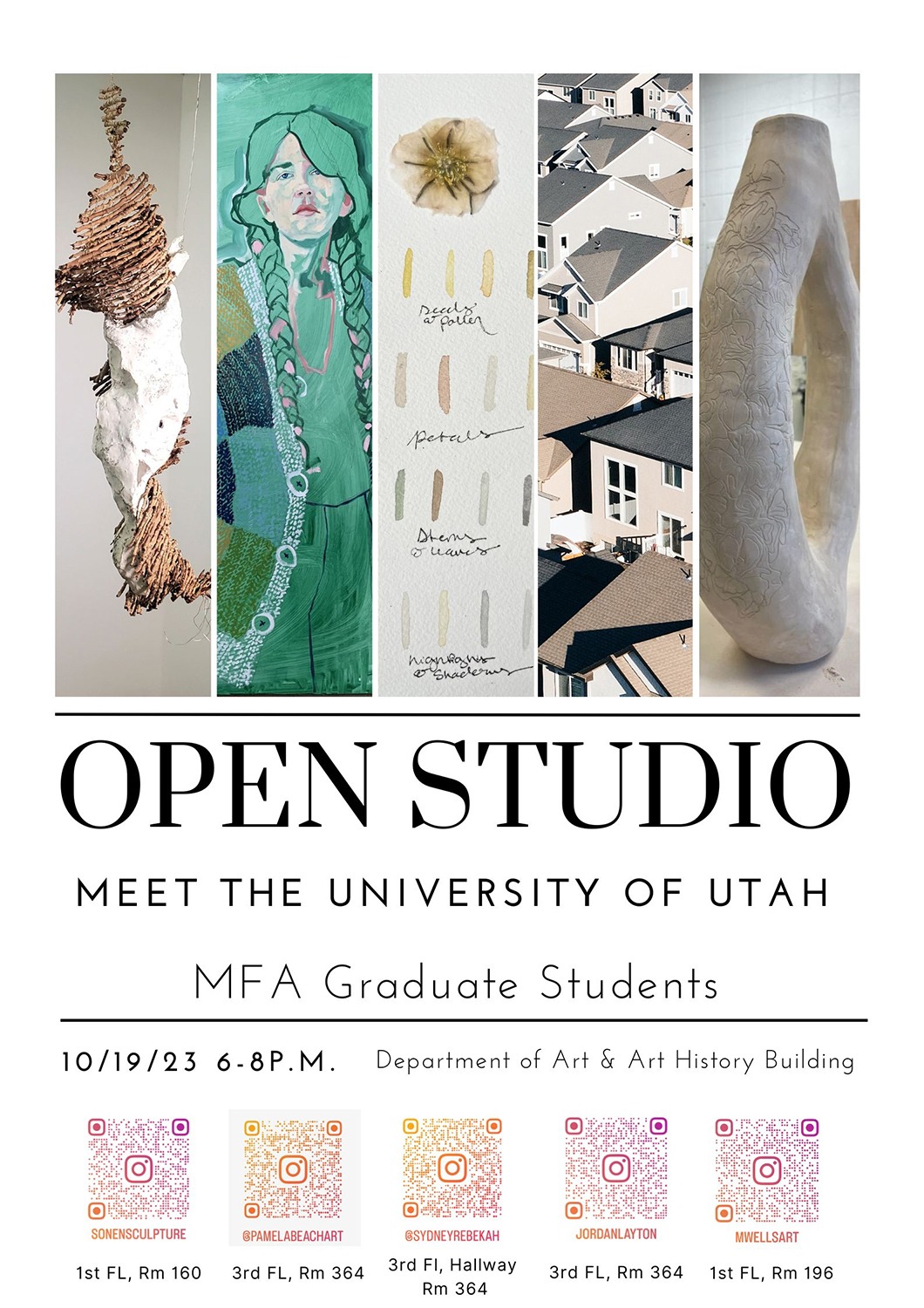 MFA Open Studio 23 Poster