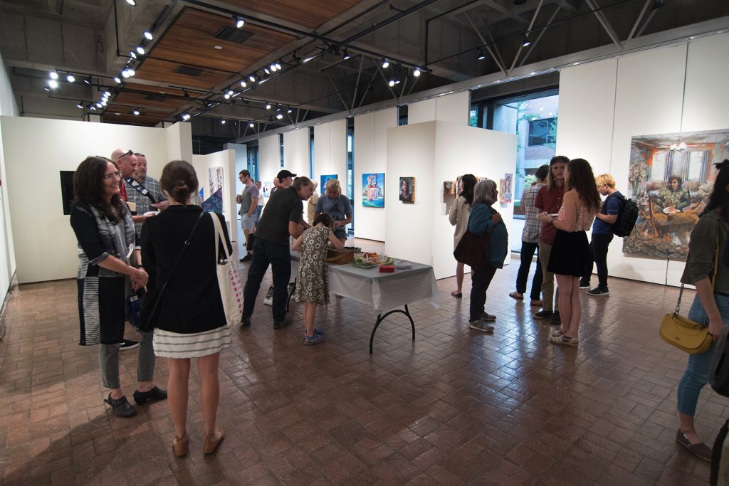 Howard Clark Scholarship Exhibition, 2018, Gittins Gallery