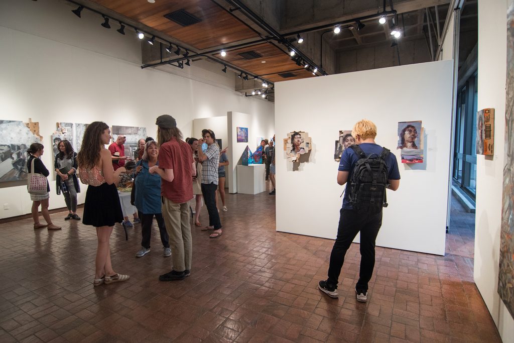 Howard Clark Scholarship Exhibition, 2018, Gittins Gallery