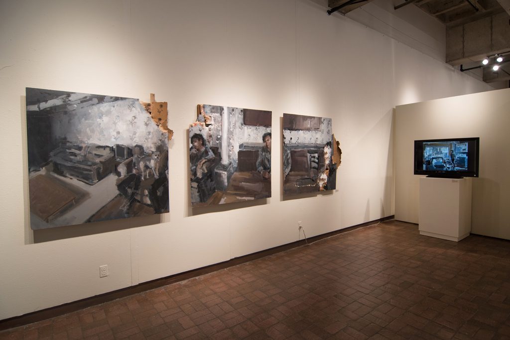 Howard Clark Scholarship Exhibition, 2018, Gittins Gallery