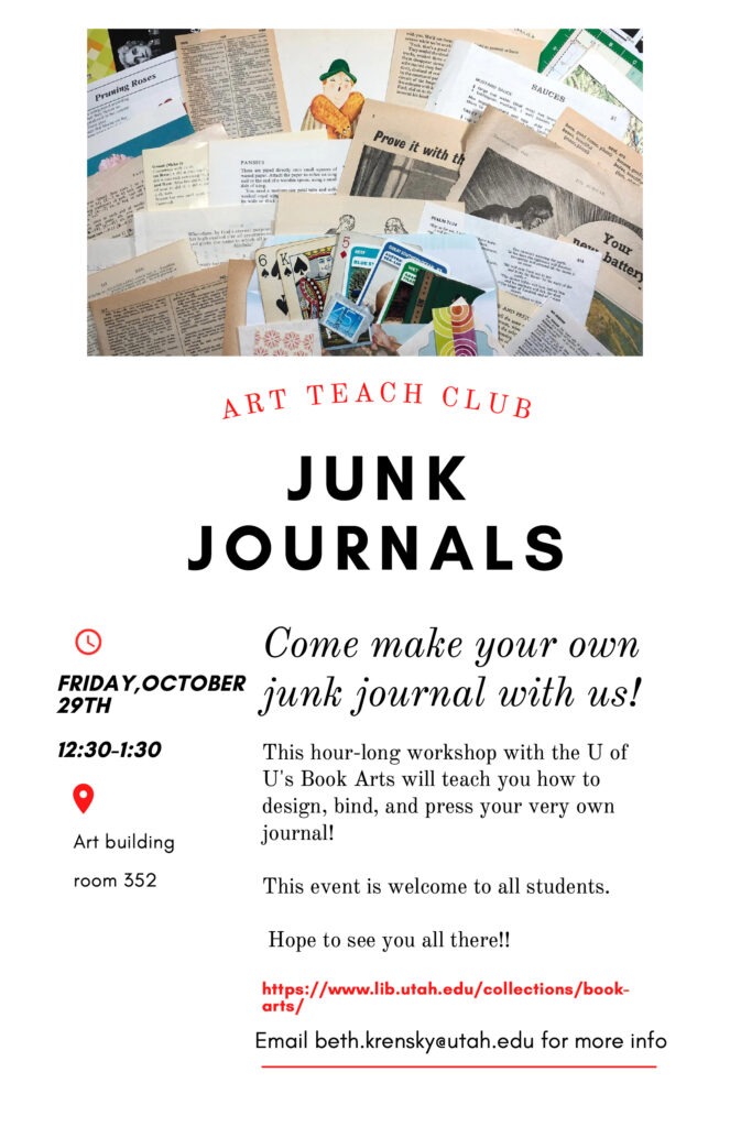 Junk Journal Workshop