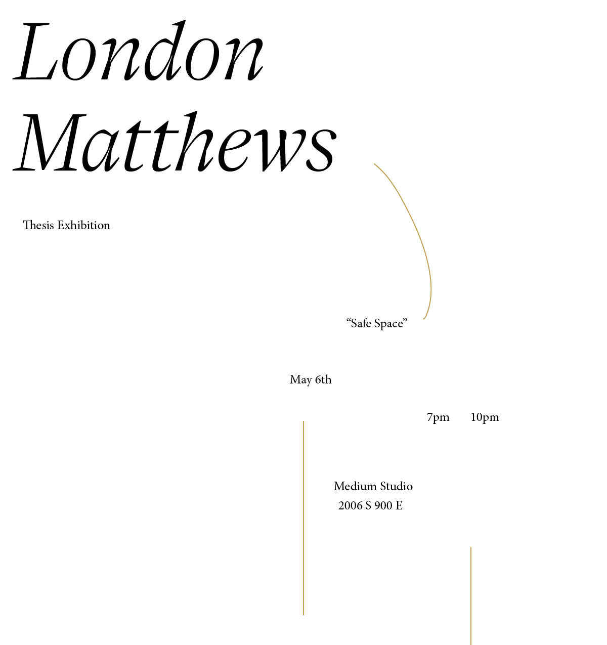 London Matthews senior show
