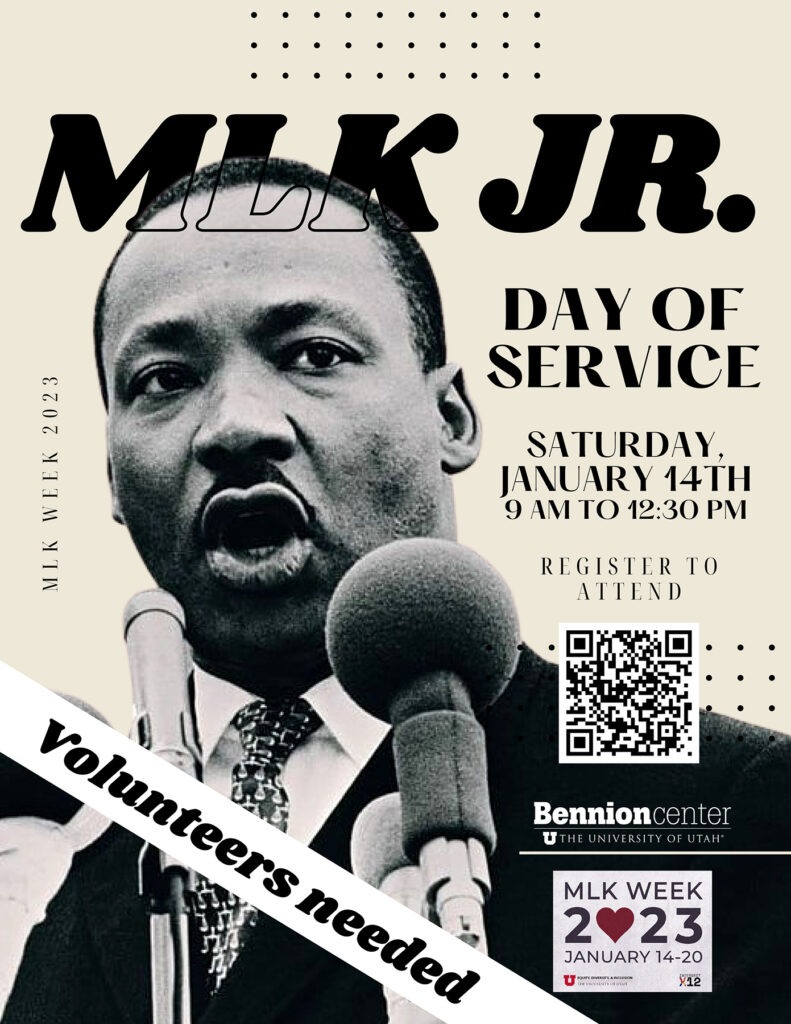 MLK Jr. Day of Service Volunteer Opportunities Department of Art