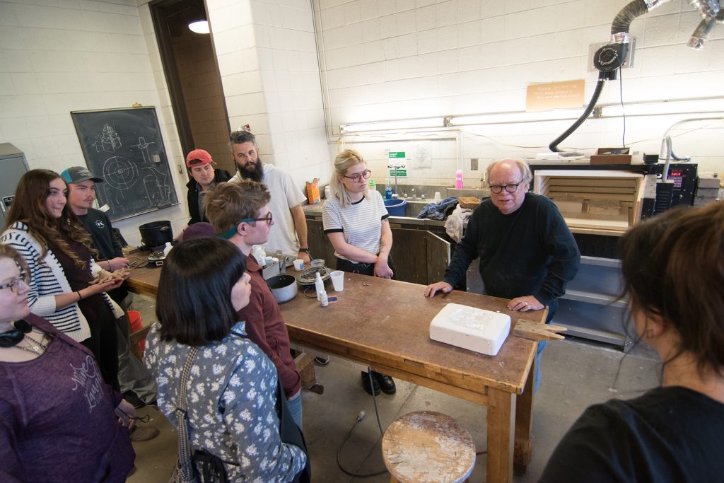 Glass Casting Workshop with visiting artist Mark Anderson