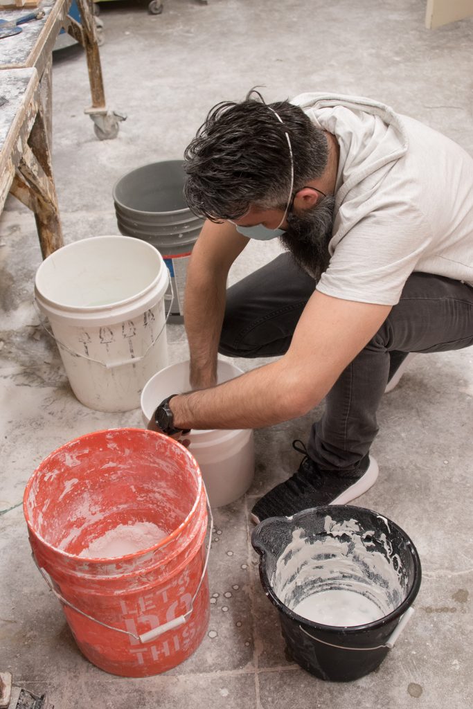 Glass Casting Workshop with visiting artist Mark Anderson