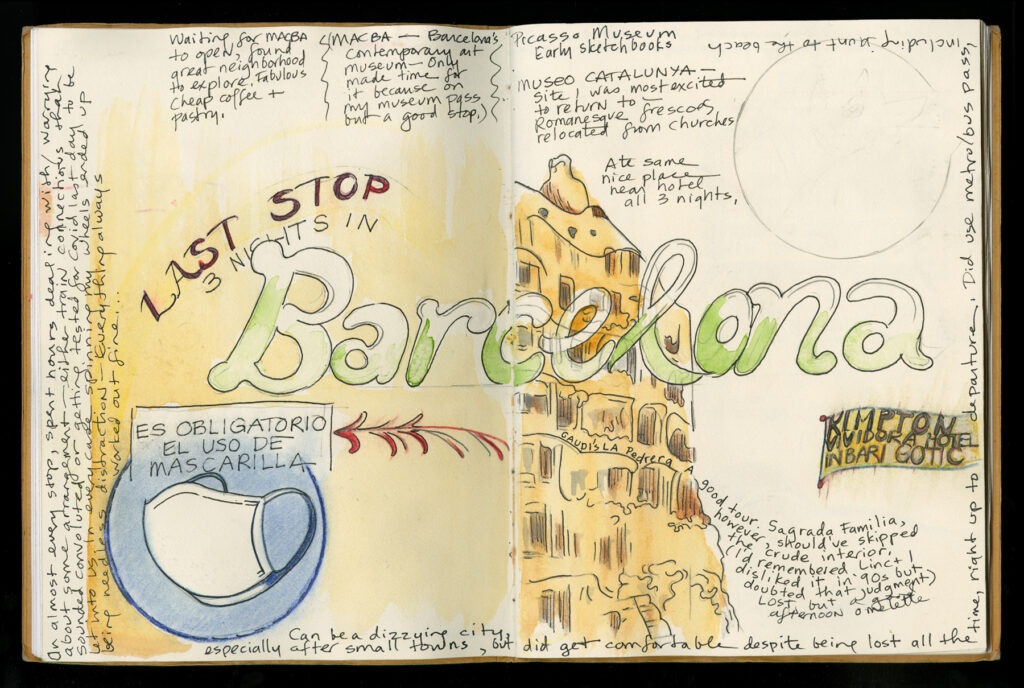 Maureen O'Hara Ure's Spain Sketchbook