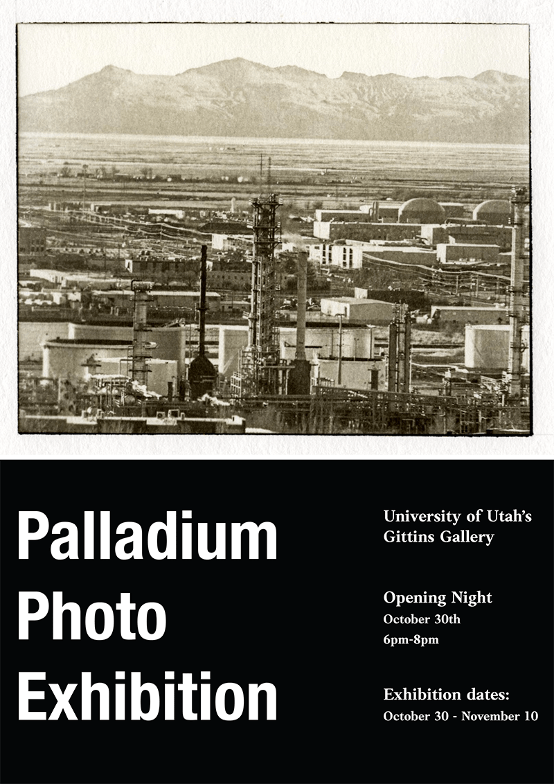 Poster for Palladium Exhibition