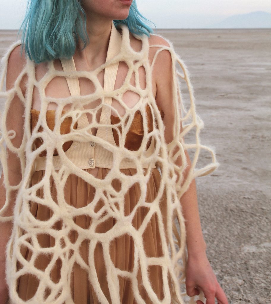 Robe, Laurie Larson, 2020, Bioplastics, Biofilm