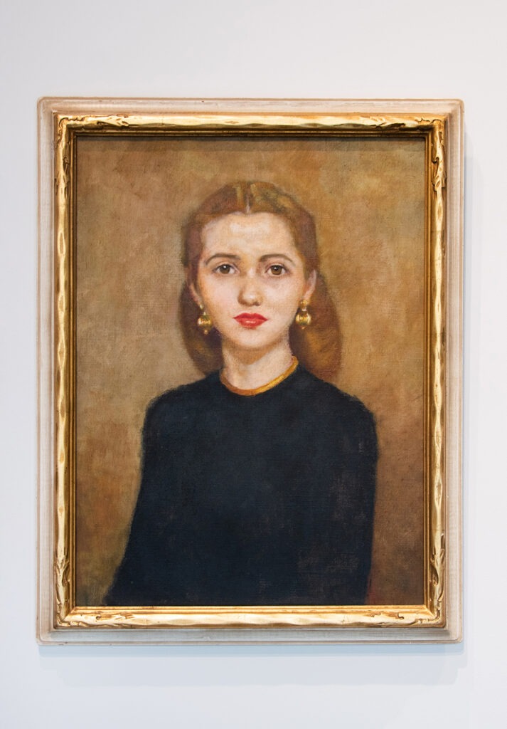 Return Inaugural Gittins Gallery Exhibition, March 2023  Mary Lois Wheatley Self-portrait Oil on Canvas, 1949