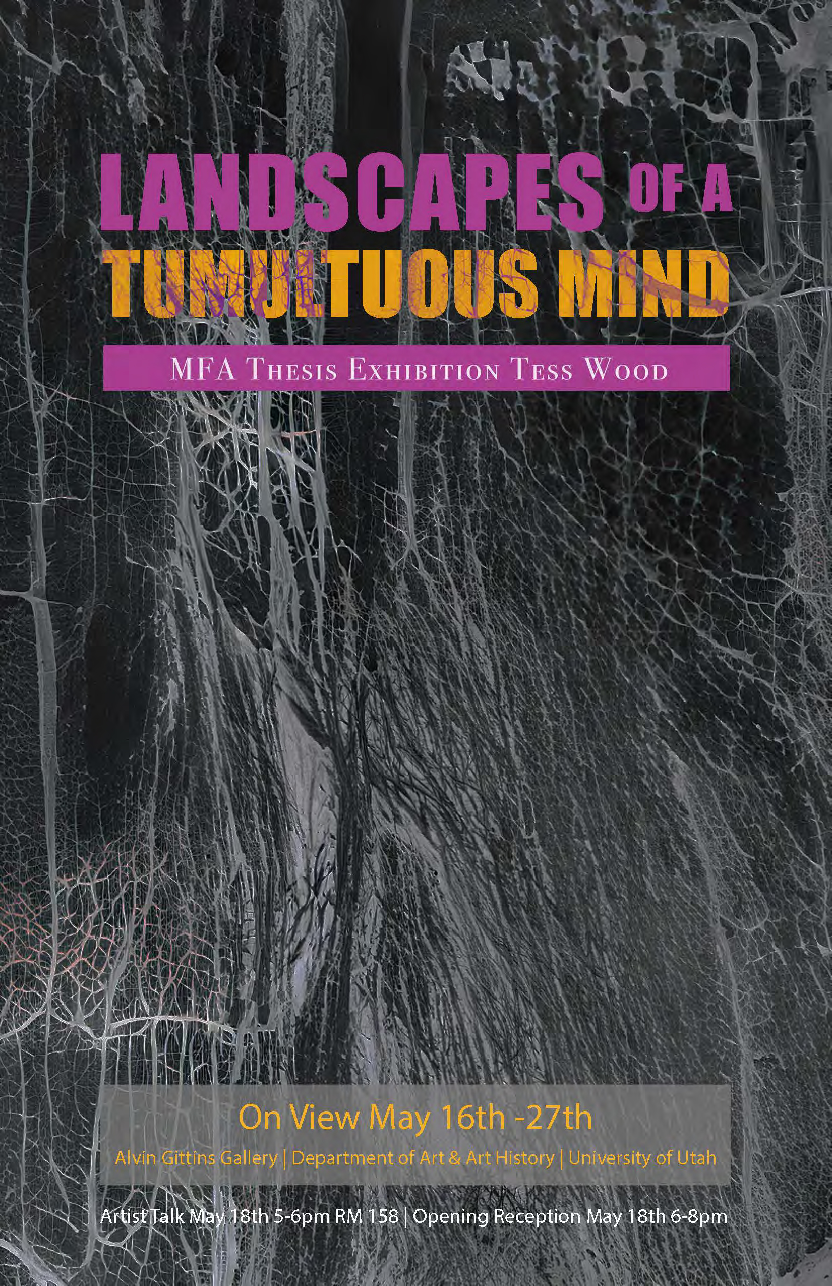 Tess Wood MFA Poster