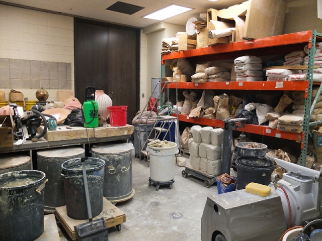 Clay Mixing Room