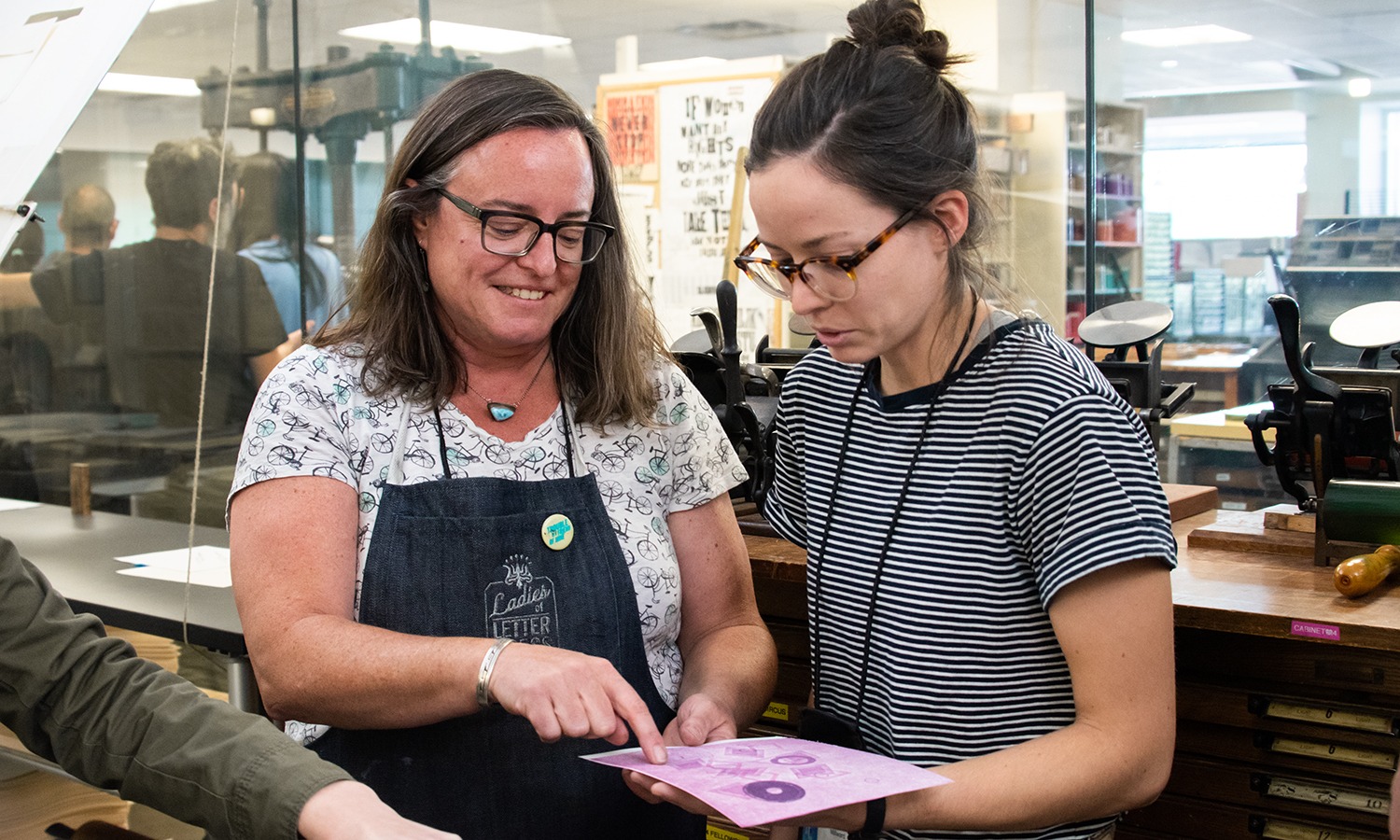 Professor Marnie Powers-Torrey of Book Arts