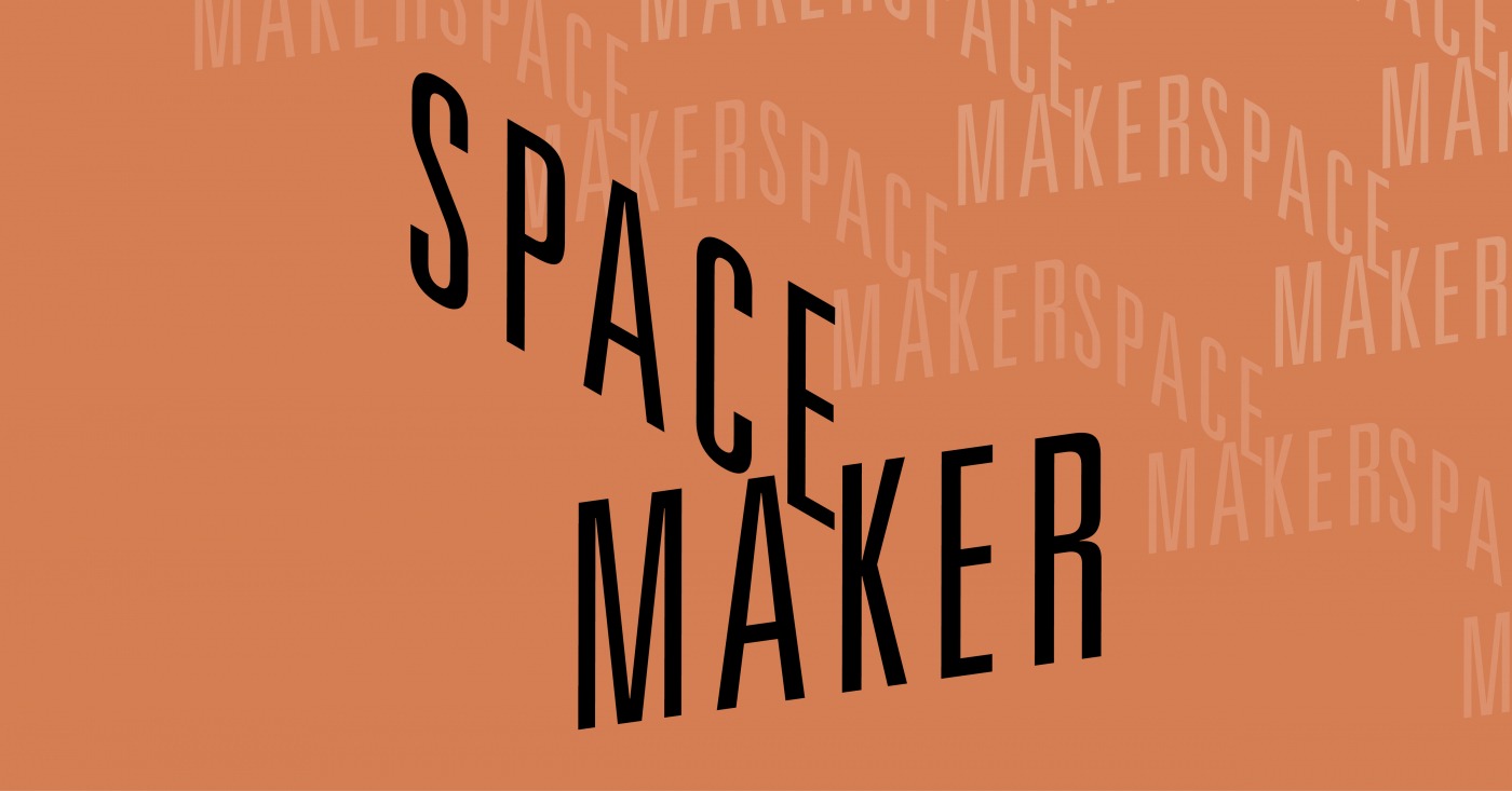 Space Maker Exhibition flyer