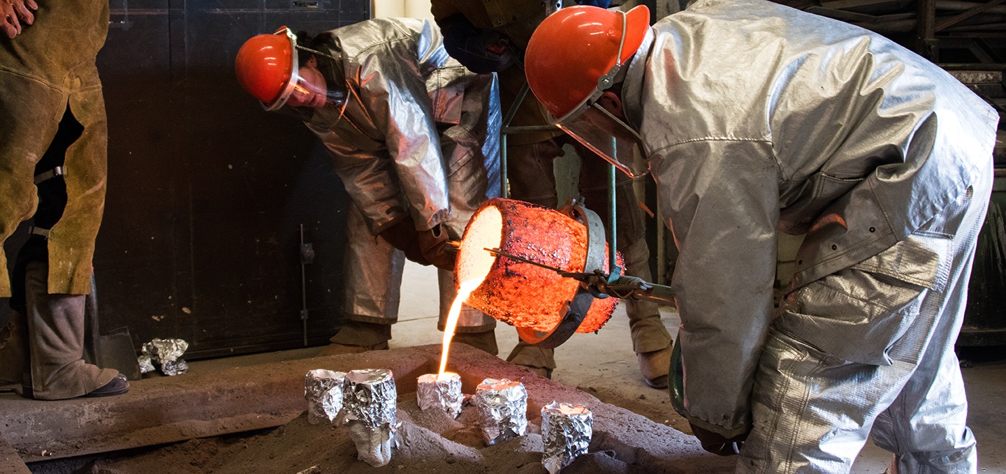 Bronze Pour