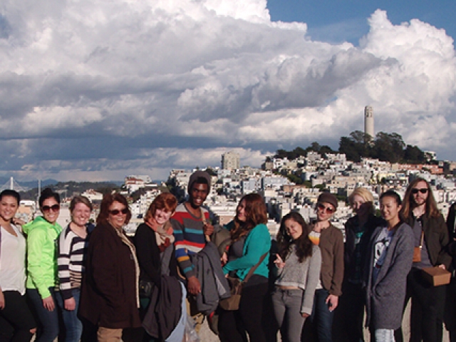 Murals Class Trip: San Francisco Art Institute