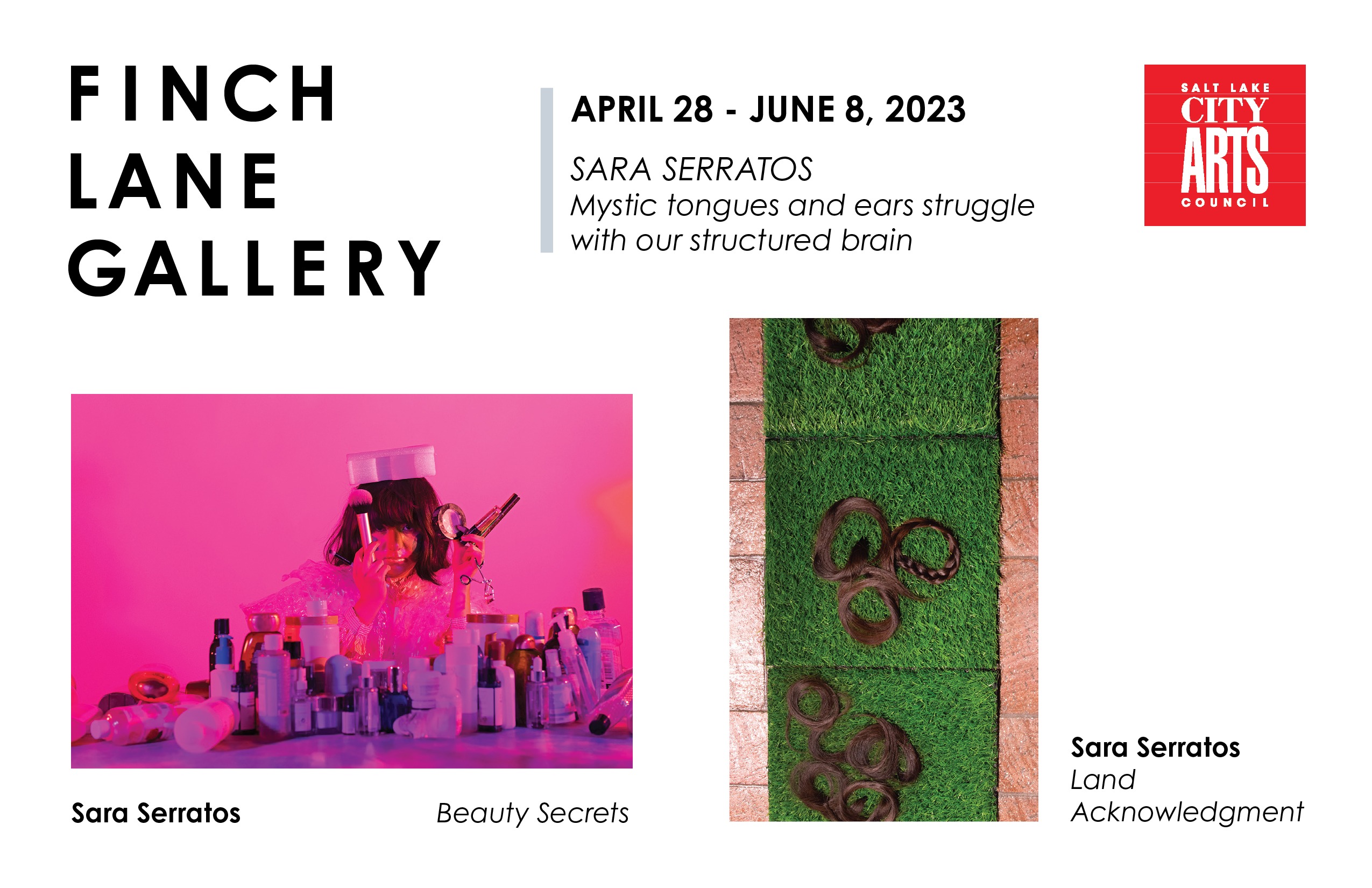 Postcard for Sara Serratos Show.