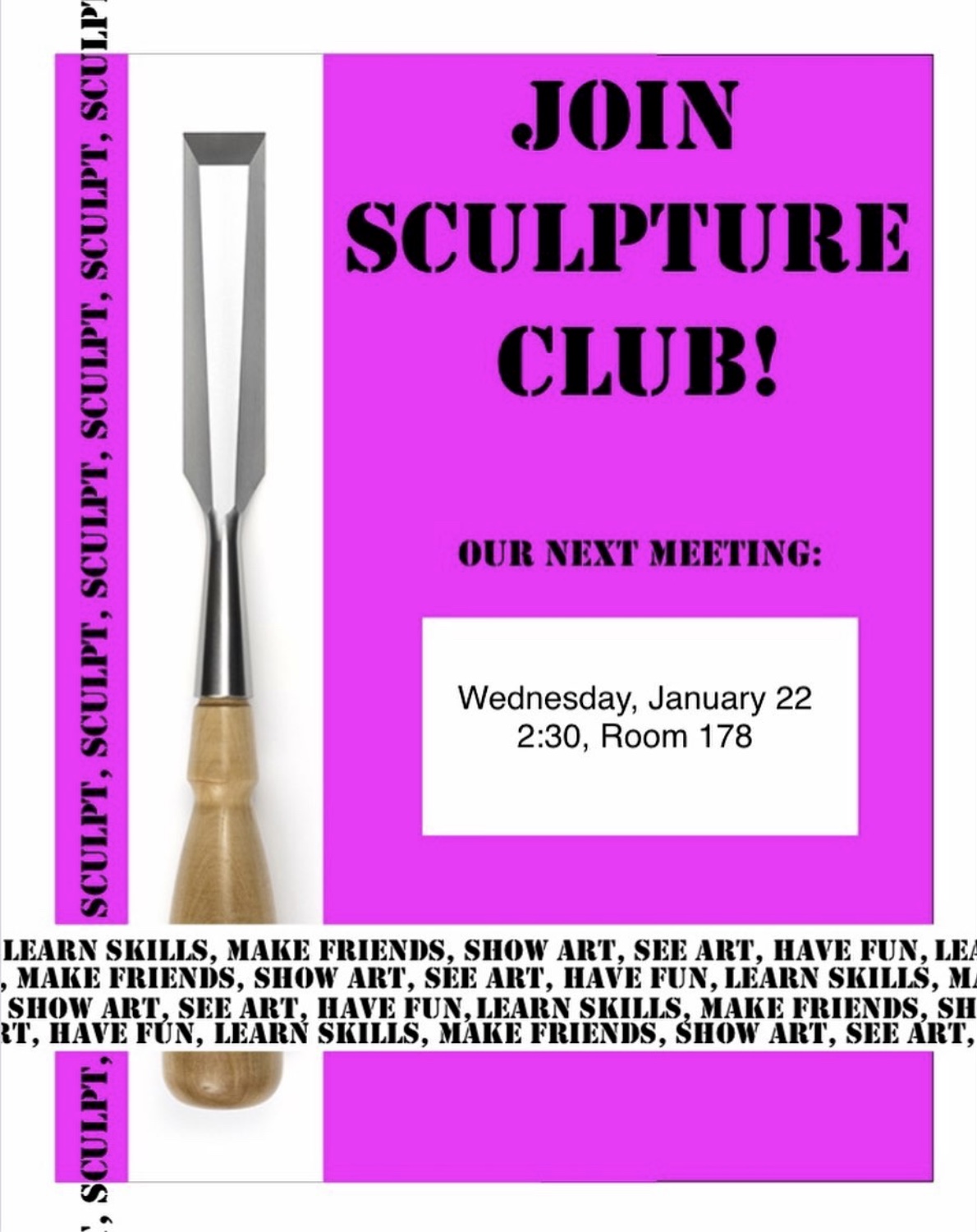 Sculpture Club Meeting