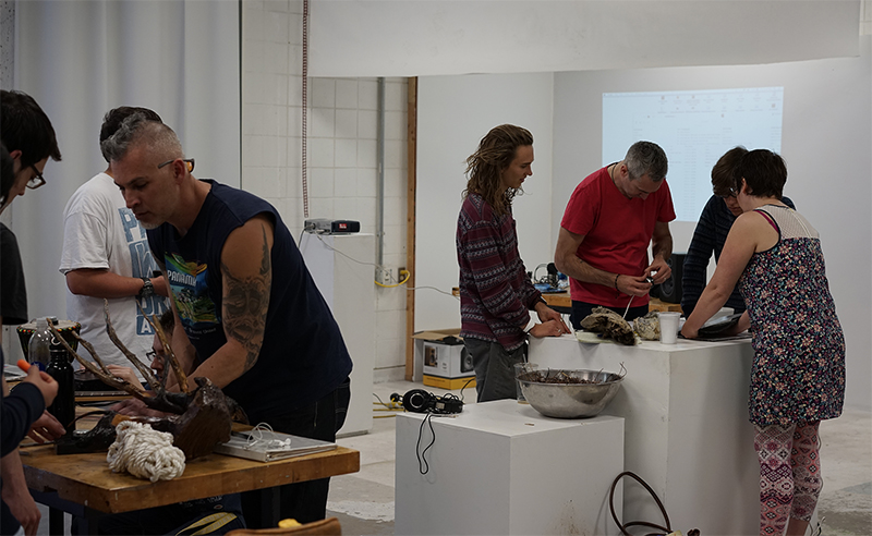 Sound workshop with Visiting Artist Richard Garet