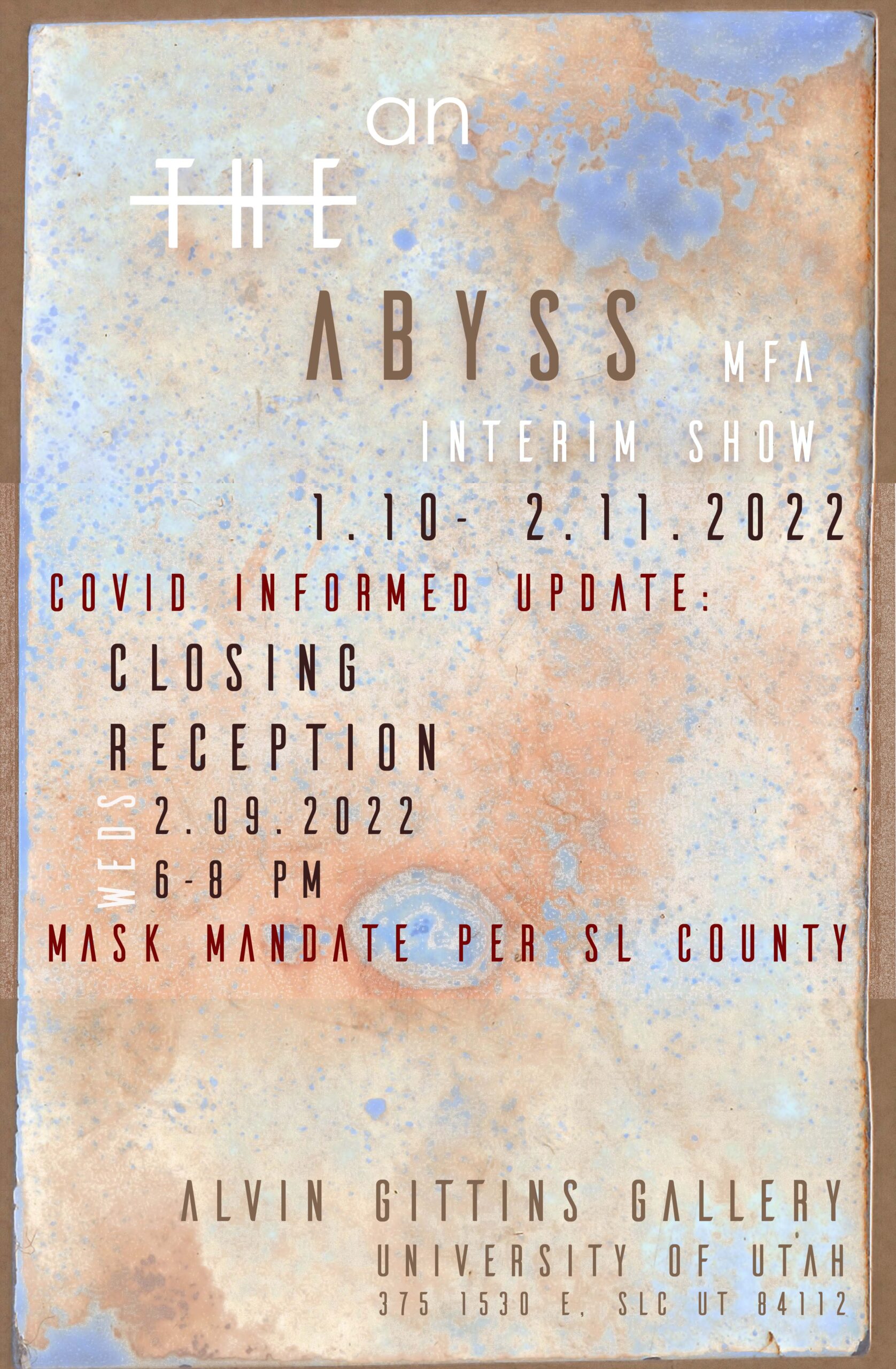 The An Abyss MFA Interim Show